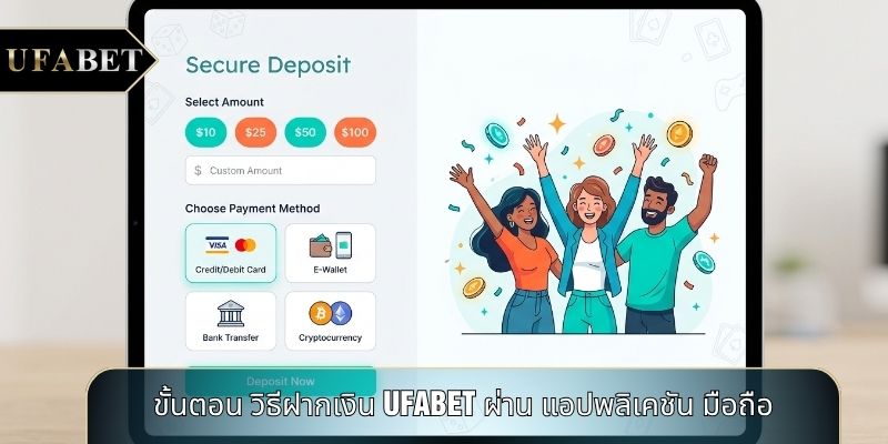 ขั้นตอน วิธีฝากเงิน UFABET ผ่าน แอปพลิเคชัน มือถือ ขั้นตอน วิธีฝากเงิน UFABET ผ่าน แอปพลิเคชัน มือถือ