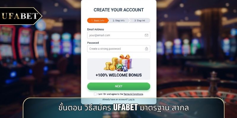 ขั้นตอน วิธีสมัคร UFABET มาตรฐาน สากล ขั้นตอน วิธีสมัคร UFABET มาตรฐาน สากล