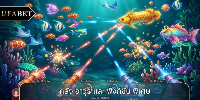คลัง อาวุธ และ ฟังก์ชัน พิเศษ คลัง อาวุธ และ ฟังก์ชัน พิเศษ