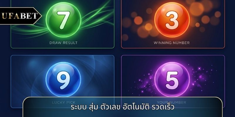 ระบบ สุ่ม ตัวเลข อัตโนมัติ รวดเร็ว ระบบ สุ่ม ตัวเลข อัตโนมัติ รวดเร็ว
