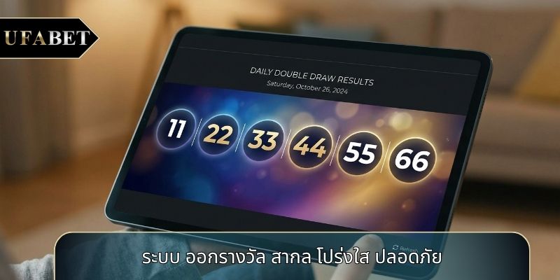 ระบบ ออกรางวัล สากล โปร่งใส ปลอดภัย ระบบ ออกรางวัล สากล โปร่งใส ปลอดภัย