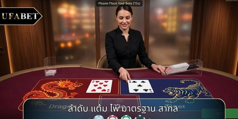 ลำดับ แต้ม ไพ่ มาตรฐาน สากล ลำดับ แต้ม ไพ่ มาตรฐาน สากล