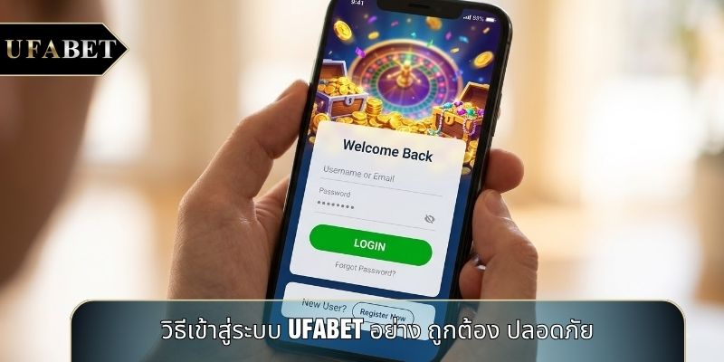 วิธีเข้าสู่ระบบ UFABET อย่าง ถูกต้อง ปลอดภัย วิธีเข้าสู่ระบบ UFABET อย่าง ถูกต้อง ปลอดภัย