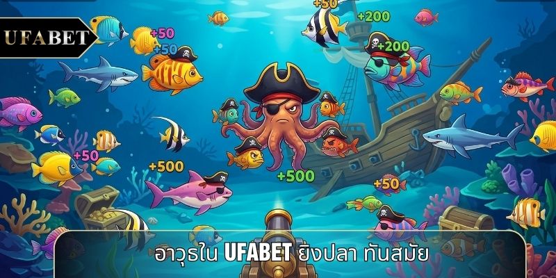 อาวุธใน UFABET ยิงปลา ทันสมัย อาวุธใน UFABET ยิงปลา ทันสมัย