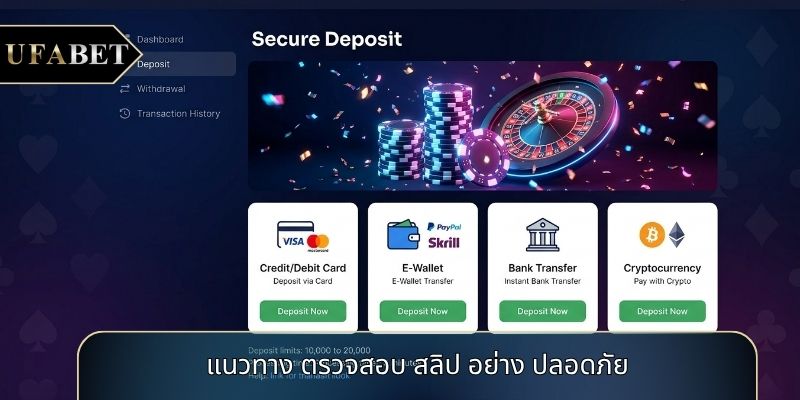 แนวทาง ตรวจสอบ สลิป อย่าง ปลอดภัย แนวทาง ตรวจสอบ สลิป อย่าง ปลอดภัย